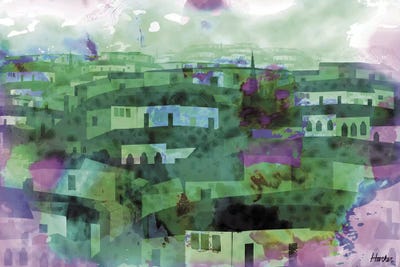 During The Rain by Charles Harker multi panel art