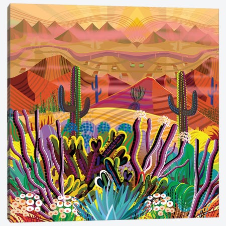 Paradise Valley Canvas Print #HRK187} by Charles Harker Art Print