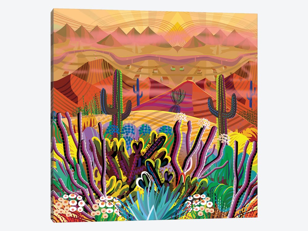 Paradise Valley by Charles Harker 1-piece Canvas Print