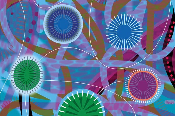 Seasons: Summer Night by Charles Harker