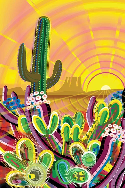 Zacaton by Charles Harker wall art