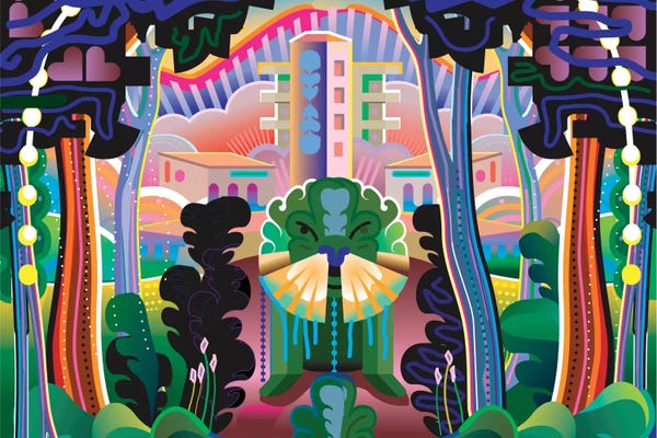 Latin Décor: Kudzu by Charles Harker