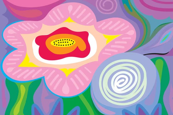 Latin Décor: April Flowers by Charles Harker