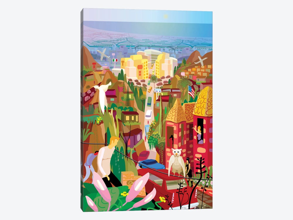 Los Angeles by Charles Harker 1-piece Art Print
