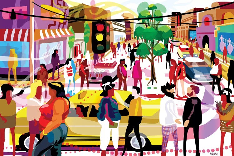 El Eje Central by Charles Harker wall art