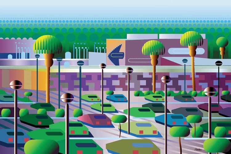 Silicon Valley by Charles Harker wall art