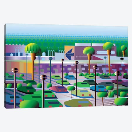 Silicon Valley Canvas Print #HRK209} by Charles Harker Art Print