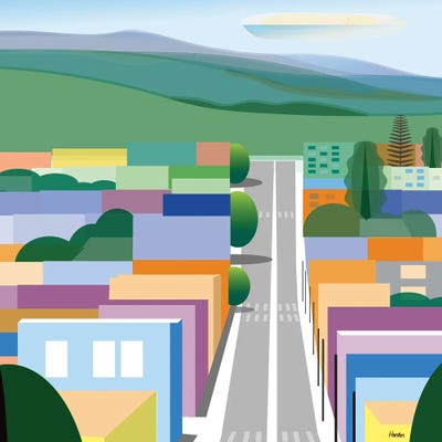 The End Of Desire by Charles Harker multi panel art