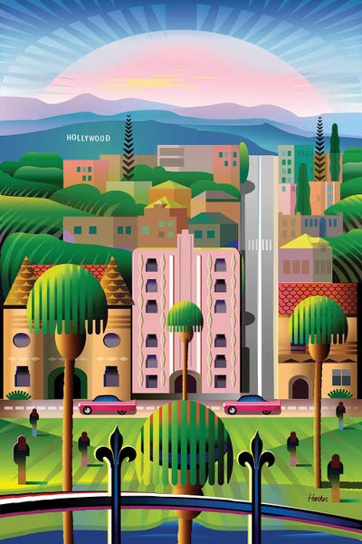 Los Angeles: Hollywood by Charles Harker