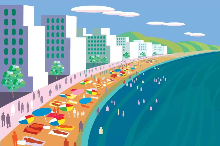 Malecon by Charles Harker wall art