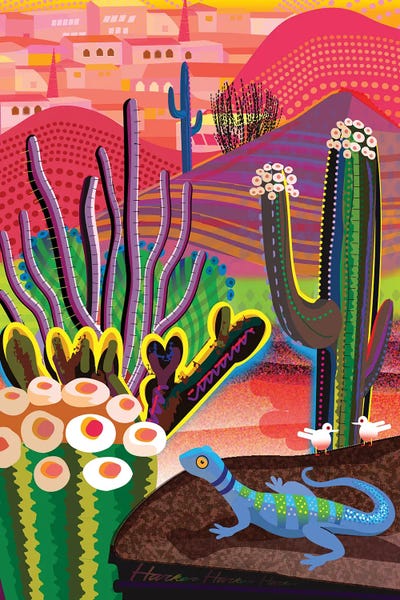 Lizards: North Mountain Park by Charles Harker