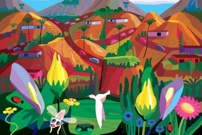 Marin County-The Hills Have Eyes by Charles Harker canvas print