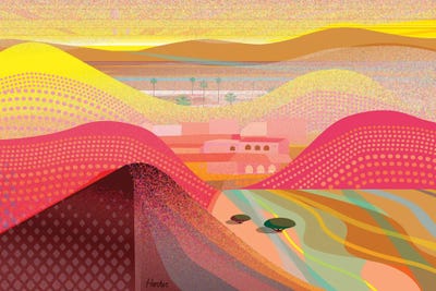 Mojave by Charles Harker canvas print