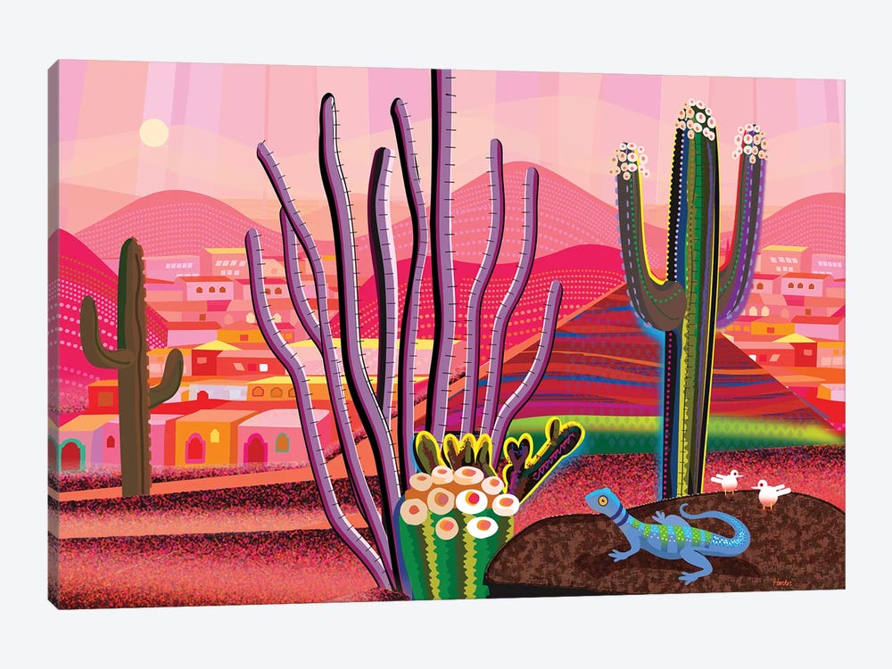 Mojave Vista by Charles Harker 1-piece Canvas Artwork