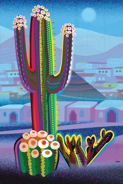 Desert Night by Charles Harker multi panel art