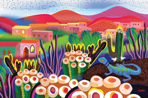 Desert: San Agustin Etla by Charles Harker