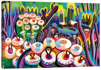 Tikal Canvas Art Print - Charles Harker