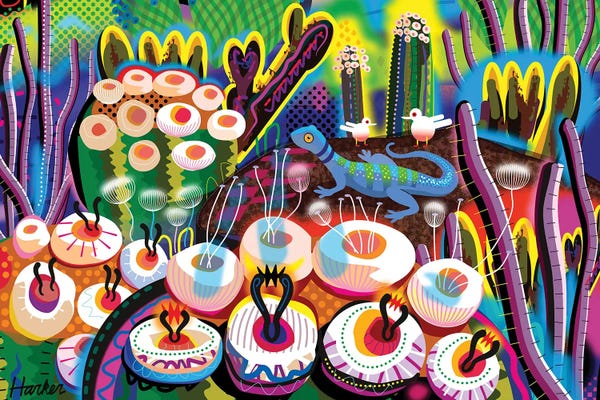 Central American Culture: Tikal by Charles Harker