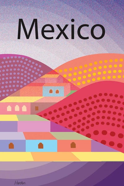 Mexico: Mexico Poster by Charles Harker