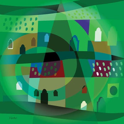 Cycle Of Life by Charles Harker multi panel art