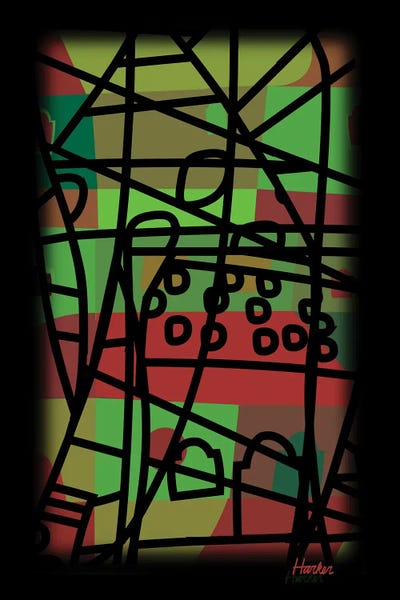 Abstract: Twilight In India by Charles Harker