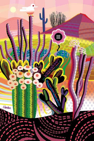 Cacti: Friendly Desert by Charles Harker