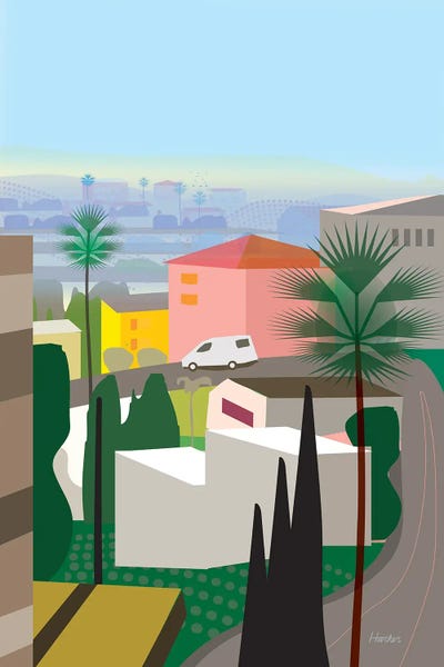 Mesmerizing Digital Artists: I Love Los Angeles by Charles Harker