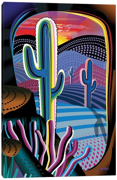 Desert Fiesta Canvas Art Print - Charles Harker