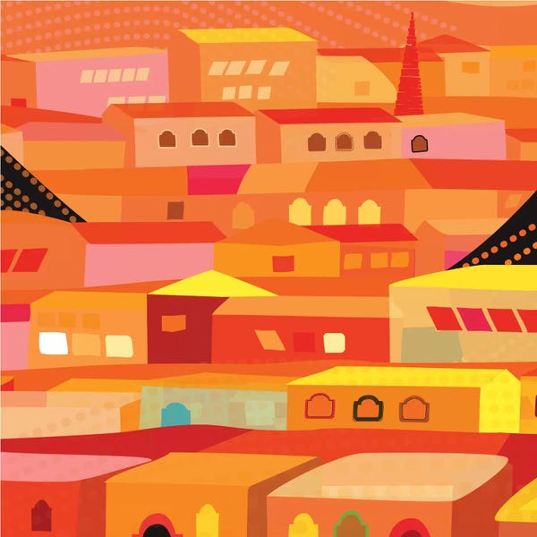 Latin Décor: Oaxaca Houses by Charles Harker