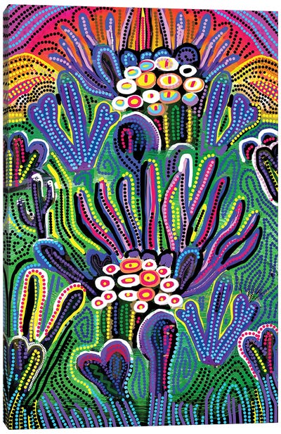 Mexico Lindo Canvas Art Print - Charles Harker