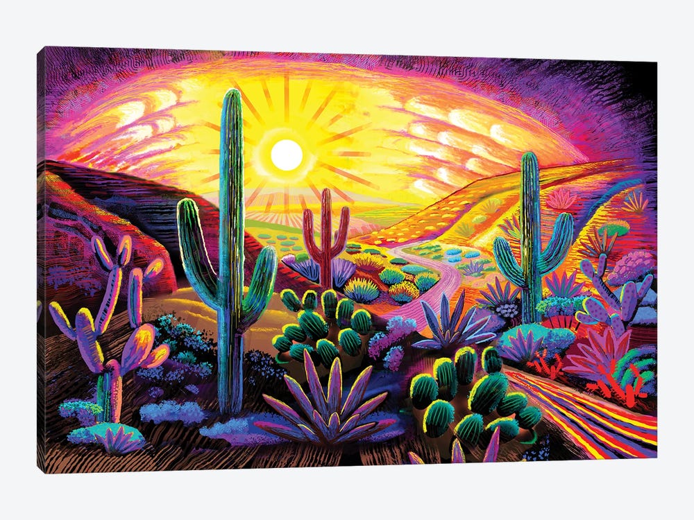 Desert In A Dream by Charles Harker 1-piece Canvas Wall Art