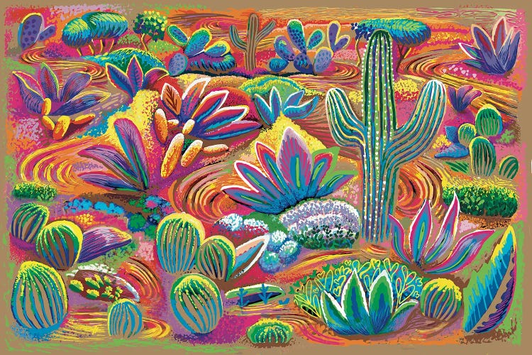 Desierto Viviente by Charles Harker wall art