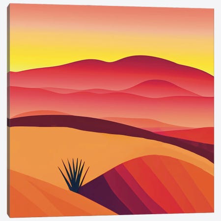 Tequila Sands Canvas Print #HRK342} by Charles Harker Canvas Art