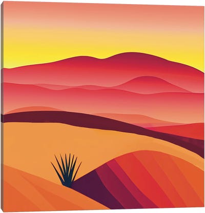 Tequila Sands Canvas Art Print - Charles Harker