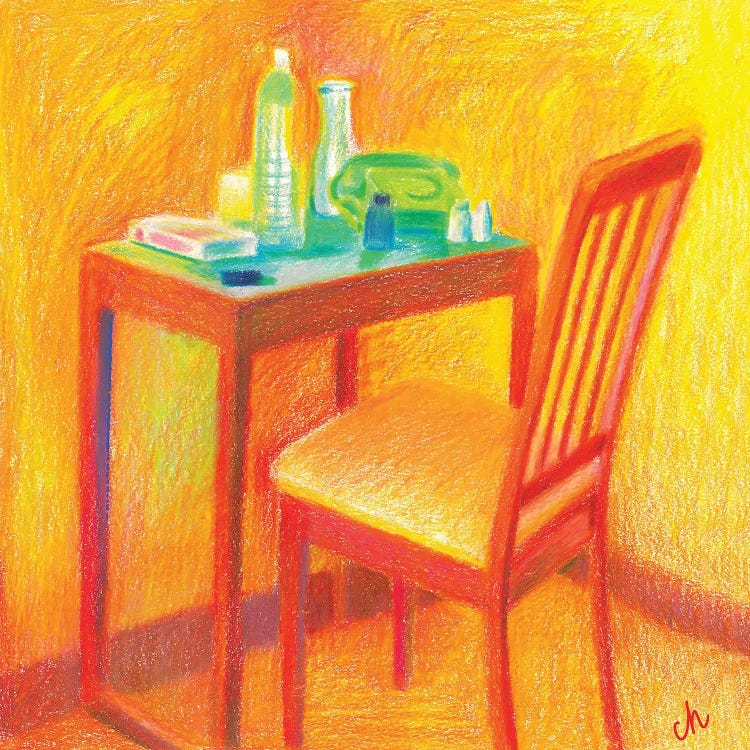 Hotel Room In Mexico City by Charles Harker wall art