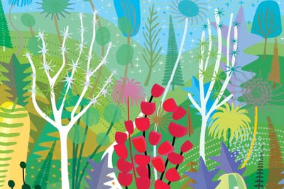 Spring Park by Charles Harker canvas print