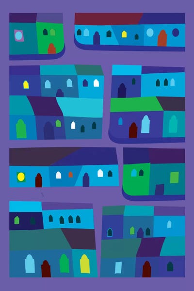 Latin Décor: Tepito de Azul by Charles Harker