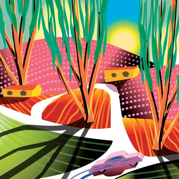 Latin Décor: Trip To Elysian Park by Charles Harker