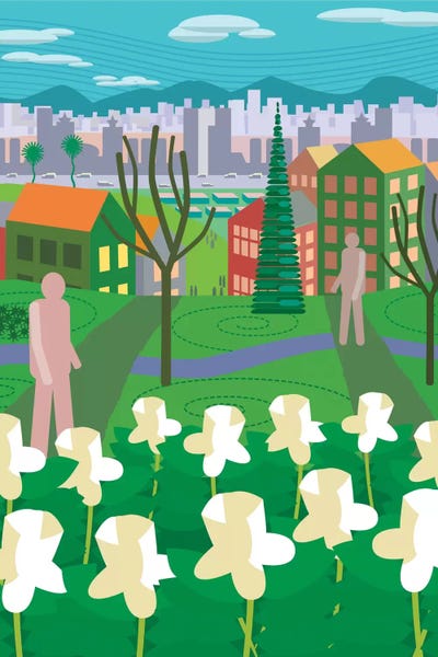 Vancouver Arcadia by Charles Harker multi panel art