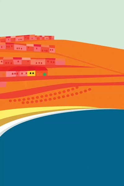 Latin Décor: Rosarito Seashore by Charles Harker