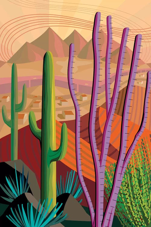 Tucson by Charles Harker wall art