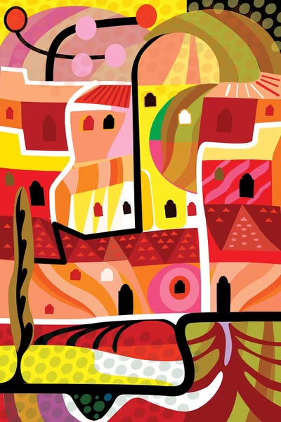 Latin Décor: Gore V In Ravello by Charles Harker