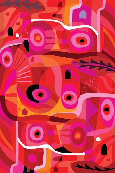 Latin Décor: Rosa Mexicana  by Charles Harker