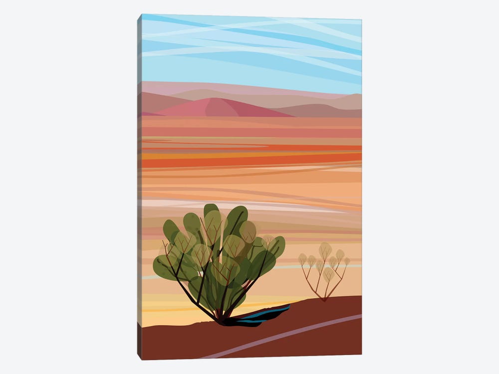 Mojave Desert, Vertical by Charles Harker 1-piece Canvas Artwork