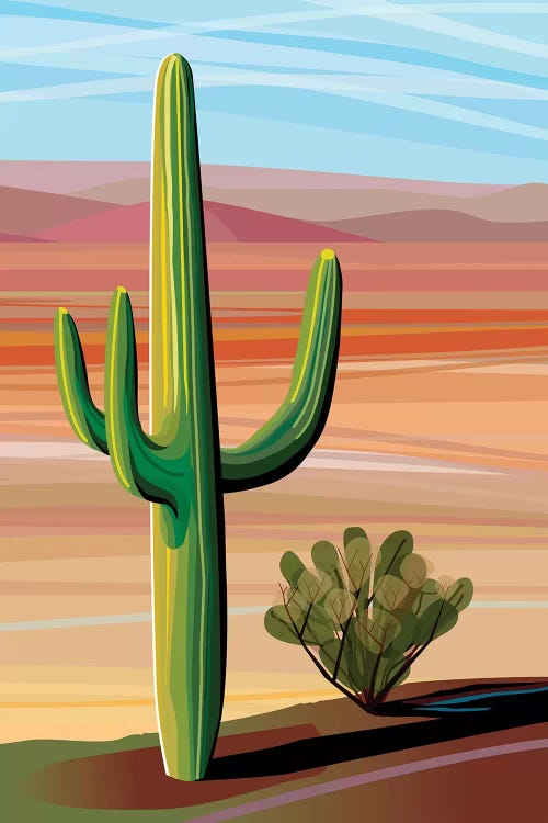 Dimensions Southwest Cactus Acrylic Dot Painting Kit for Adults and Kids,  Multicolor