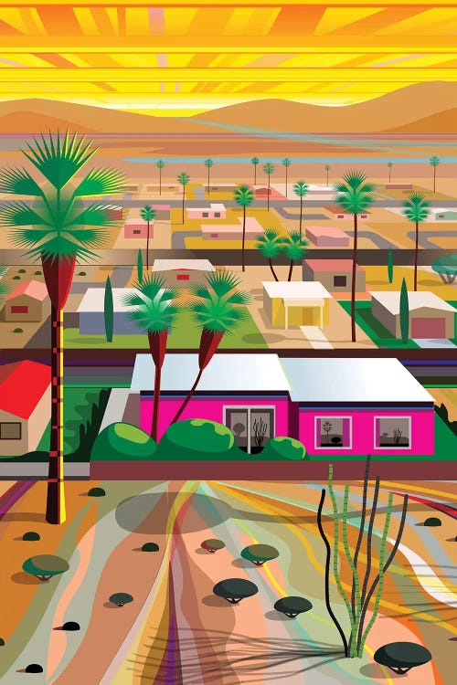 Twentynine Palms, Vertical by Charles Harker wall art