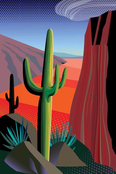 Desert: Gringo Pass by Charles Harker