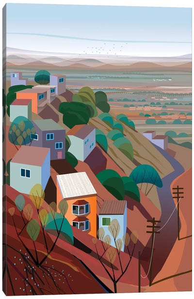 Los Altos Canvas Art Print - Charles Harker