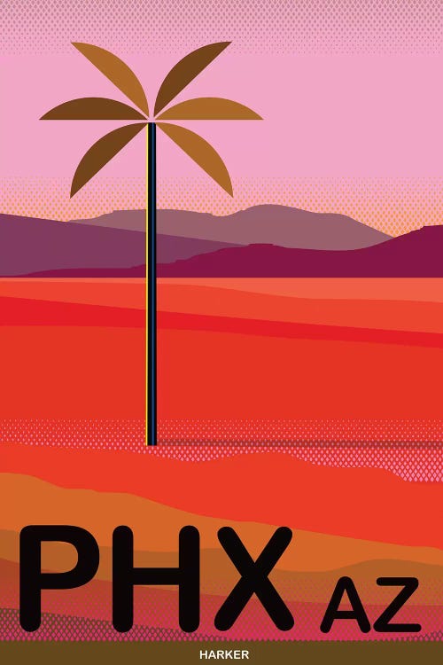 Phoenix Travel Poster