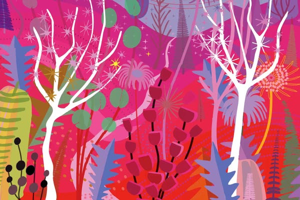 Latin Décor: Fall Forest by Charles Harker